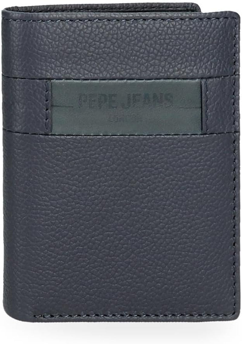 Cartera Hombre Pepe Jeans Checkbox Cowhide Negro Marrón Azul Gris Cartera Hombre Naty Shop Maletín Azul