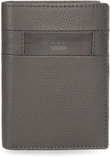 Pepe Jeans Checkbox Negro Marrón Azul Gris Carteras Y Monederos De Piel De Vaqueta Cartera Hombre Naty Shop Cartera Vertical Gris
