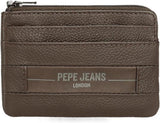 Cartera Hombre Pepe Jeans Checkbox Cowhide Negro Marrón Azul Gris Cartera Hombre Naty Shop Monedero Marrón