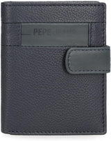 Cartera Hombre Pepe Jeans Checkbox Piel De Vaca Negro Marrón Azul Gris Cartera Hombre Naty Shop Cartera Click Azul