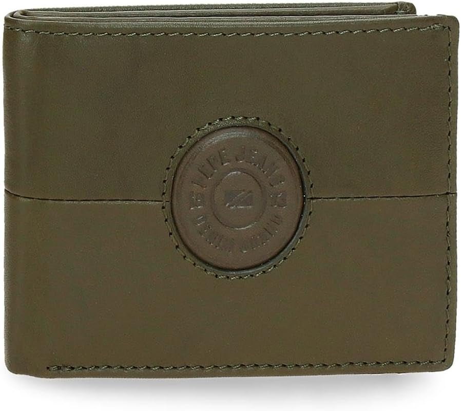 Carteras y monederos Pepe Jeans Cracker de piel de vacuno negro marrón verde varias tallas Cartera hombre Naty Shop Monedero verde 11