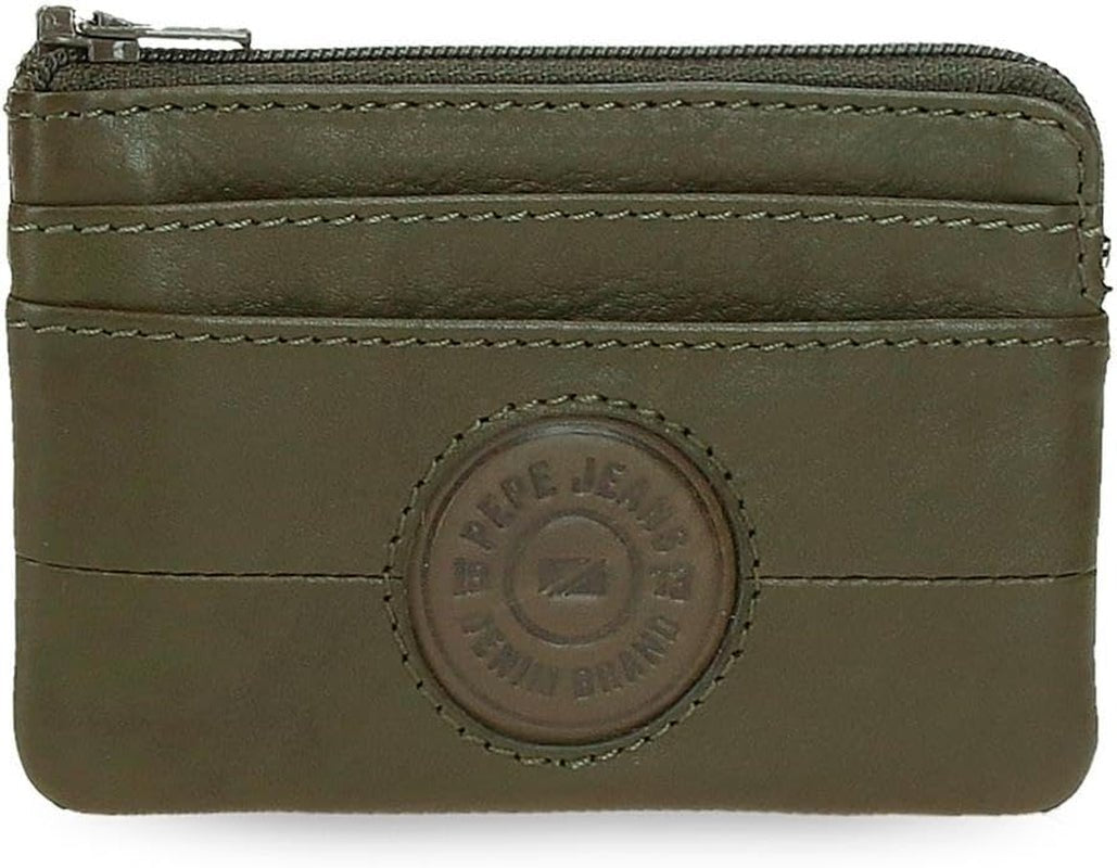 Carteras y monederos Pepe Jeans Cracker de piel de vacuno negro marrón verde varias tallas Cartera hombre Naty Shop Monedero verde