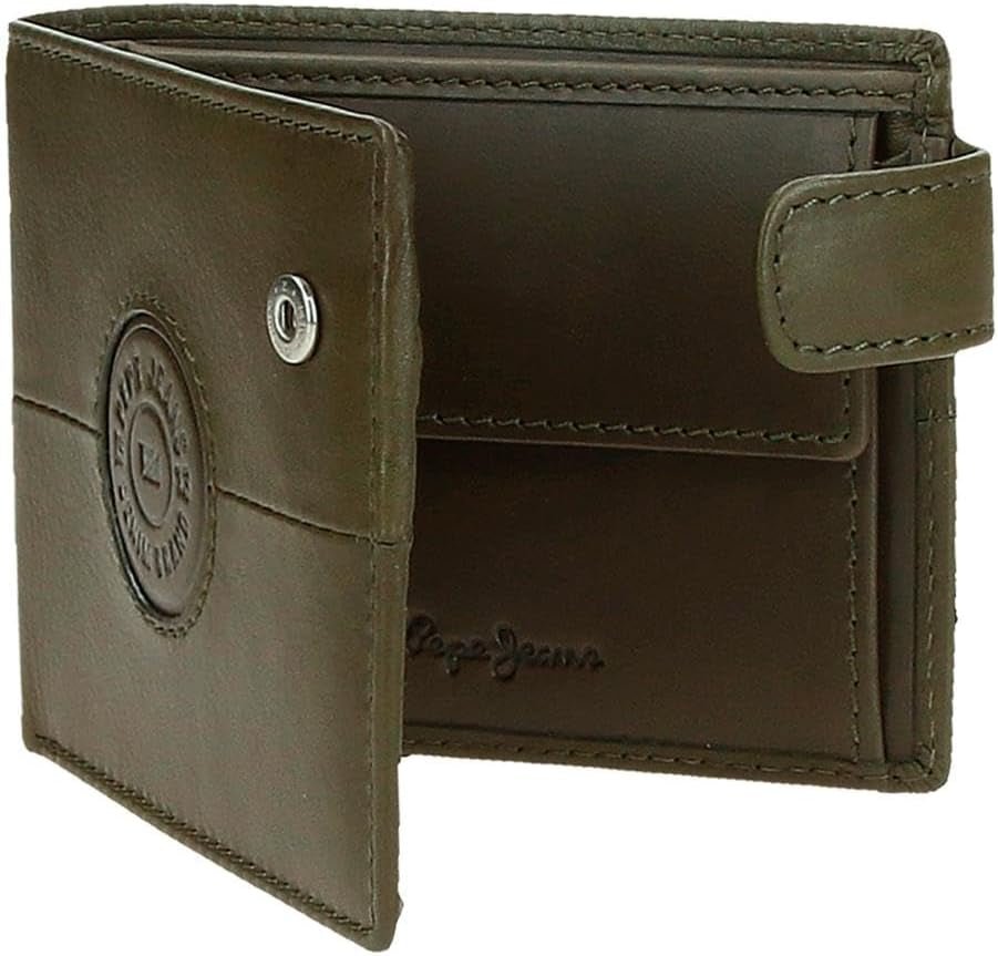 Carteras y monederos Pepe Jeans Cracker de piel de vacuno negro marrón verde varias tallas Cartera Hombre Naty Shop