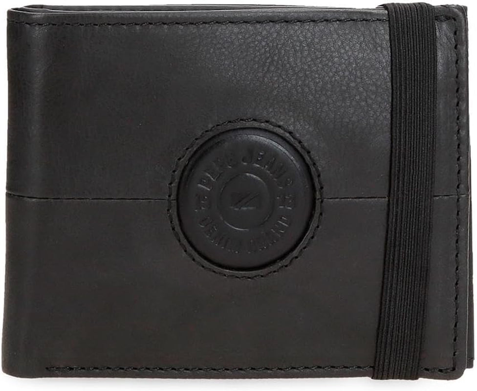 Carteras y monederos Pepe Jeans Cracker de piel de vacuno, negro, marrón, verde, varias tallas - Naty Shop