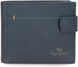 Carteras y monederos Pepe Jeans Staple de piel de vacuno, negro, marrón, azul marino, varias tallas Cartera de hombre Naty Shop Cartera vertical azul marino