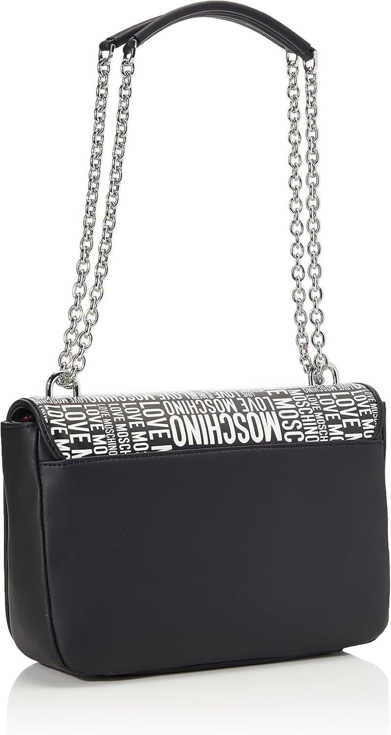 Love Moschino Bolso De Hombro Mujer Precolección Otoño-Invierno 2021 Negro Bolsos Mujer Naty Shop