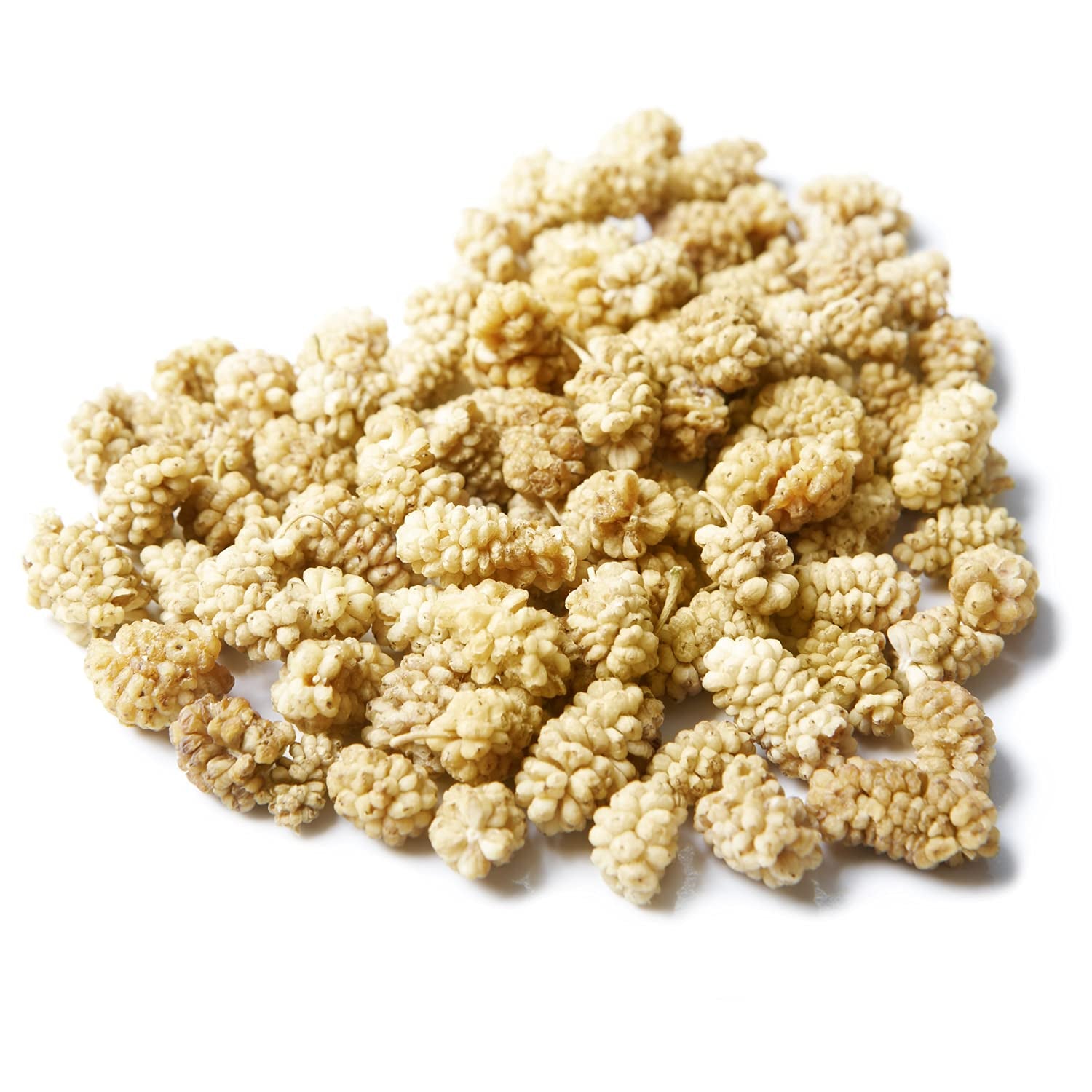 Moras blancas secas orgánicas premium (crudas veganas) Morus Alba Mulberry Fruit - Frutas secas sin azúcar añadido de Turquía - Moras blancas crudas orgánicas Frutas secas | PureRaw 200g Naty Shop productos deshidratados