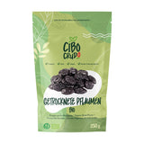 Ciruelas ecológicas secas y sin pepitas - 500g. Ciruelas crudas sin azufre, sin azúcares añadidos ni aditivos. Ciruelas pasas ecológicas como frutos secos aromáticos. Ciruelas sin hueso. Naty Shop productos deshidratados 250 G (1 paquete)