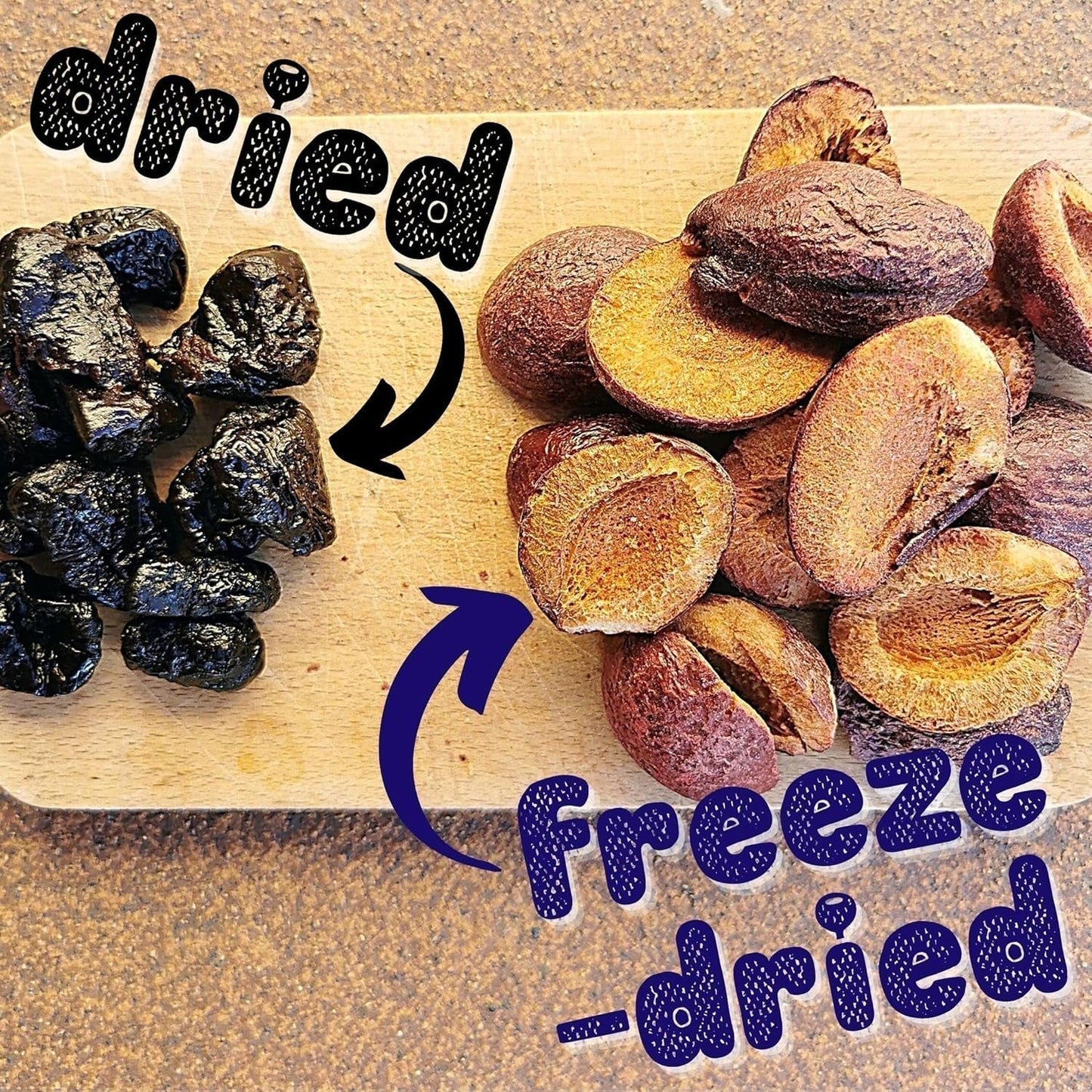 Ciruelas liofilizadas Ciruelas liofilizadas 100% naturales | Sin azúcares añadidos Dulces liofilizados saludables | Ciruelas liofilizadas Frutas liofilizadas Frutas liofilizadas ZingyZoo Productos deshidratados Mi tienda