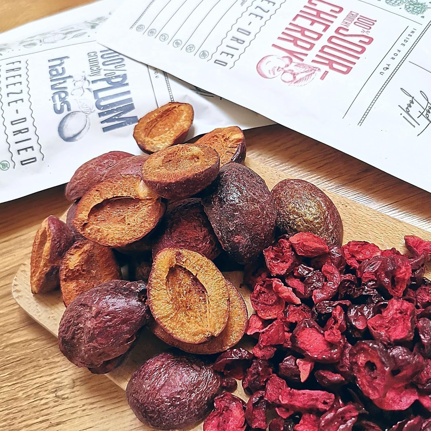 Ciruelas liofilizadas Ciruelas liofilizadas 100% naturales | Sin azúcares añadidos Dulces liofilizados saludables | Ciruelas liofilizadas Frutas liofilizadas Frutas liofilizadas ZingyZoo Productos deshidratados Mi tienda