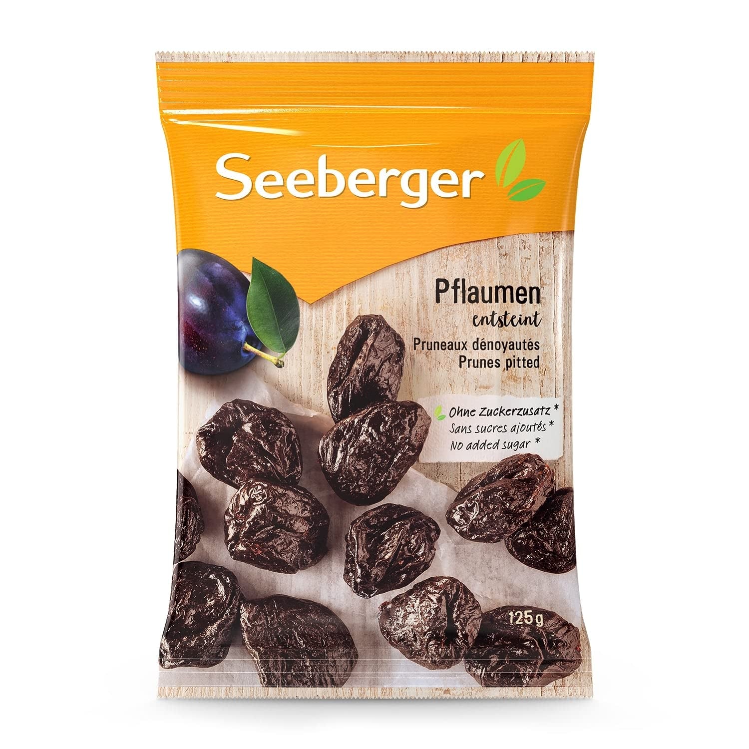Ciruelas Seeberger sin hueso, 125 g Productos secos Naty Shop Título predeterminado
