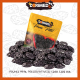 Ciruelas pasas 1 kg | Ciruelas sin hueso de Agen | Tierno, suave, sabroso y jugoso | Frutos secos enteros, grandes y sin azúcar | Rico en fibra y antioxidantes naturales Naty Shop productos deshidratados