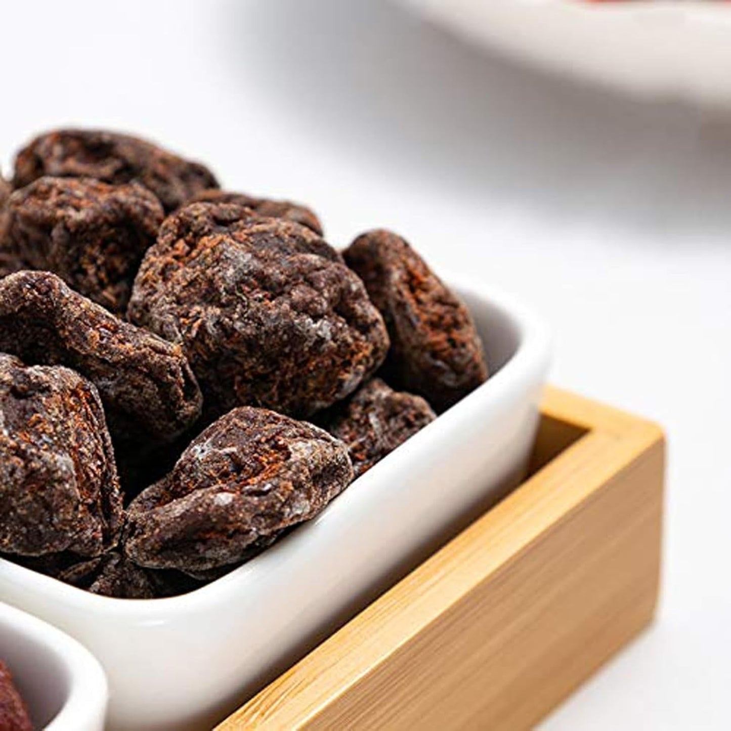 Ciruelas pasas asiáticas dulces saladas Conservas de ciruela partida 2 bolsas Dulces de frutas tradicionales chinos è¯æ¢... (4.23 oz por bolsa) Naty Shop Productos deshidratados