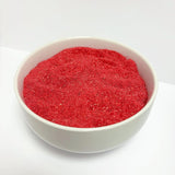 Grosella roja liofilizada en polvo 100g - Fruta liofilizada en polvo - Grosella roja en polvo para batidos y repostería - Bayas naturales en polvo sin aditivos Productos deshidratados Naty Shop