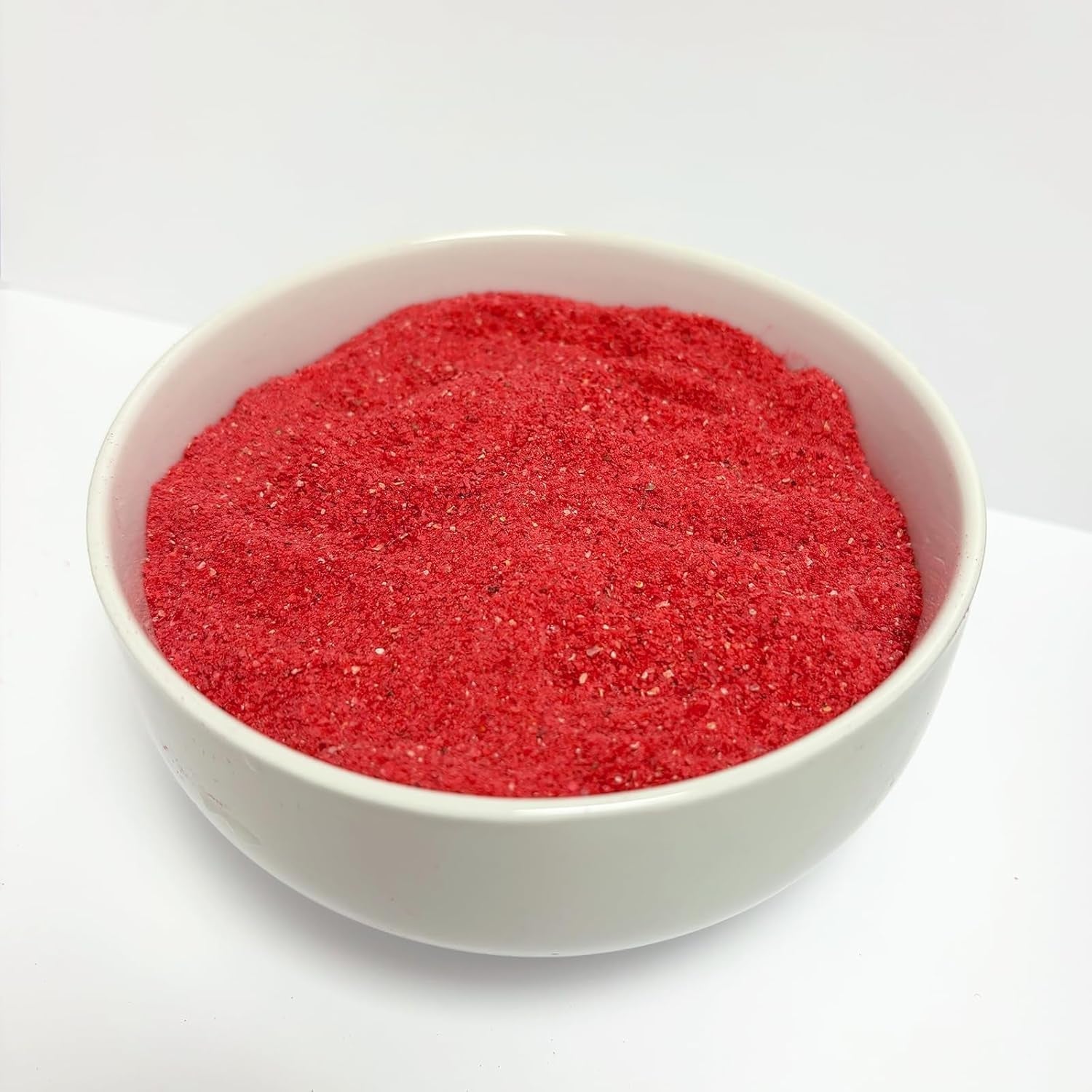 Grosella roja liofilizada en polvo 100g - Fruta liofilizada en polvo - Grosella roja en polvo para batidos y repostería - Bayas naturales en polvo sin aditivos Productos deshidratados Naty Shop