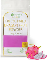 Fruta del dragón liofilizada en polvo | 250g 100% natural y vegano | sin OGM | sin azúcar y sin aditivos ~*~ Productos deshidratados Naty Shop Título predeterminado