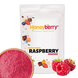 Frambuesa liofilizada en polvo 100g - Frutas liofilizadas en polvo - Frambuesa liofilizada en polvo para repostería, batidos y muesli - Frambuesa en polvo 100% natural sin aditivos Productos deshidratados Naty Shop 100G