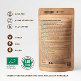 Arándanos Silvestres Orgánicos en Polvo, Arándanos Enteros Liofilizados, 100% Calidad de Alimentos Crudos, Ricos en Antioxidantes y Vitamina C, Sin Azúcares Añadidos, Cosechados en el Norte de Europa Productos Secos Naty Shop