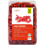 Raab Vitalfood Bayas de Goji Orgánicas, Alta Calidad, Control de Residuos, Probado en Laboratorio, Sin Azufre, Sin Aditivos, Vegano, Rico en Hierro Natural, Potasio, Vitamina C, Wolfberry, 1 Paquete (250g) Naty Shop Productos Deshidratados 250 Gramos