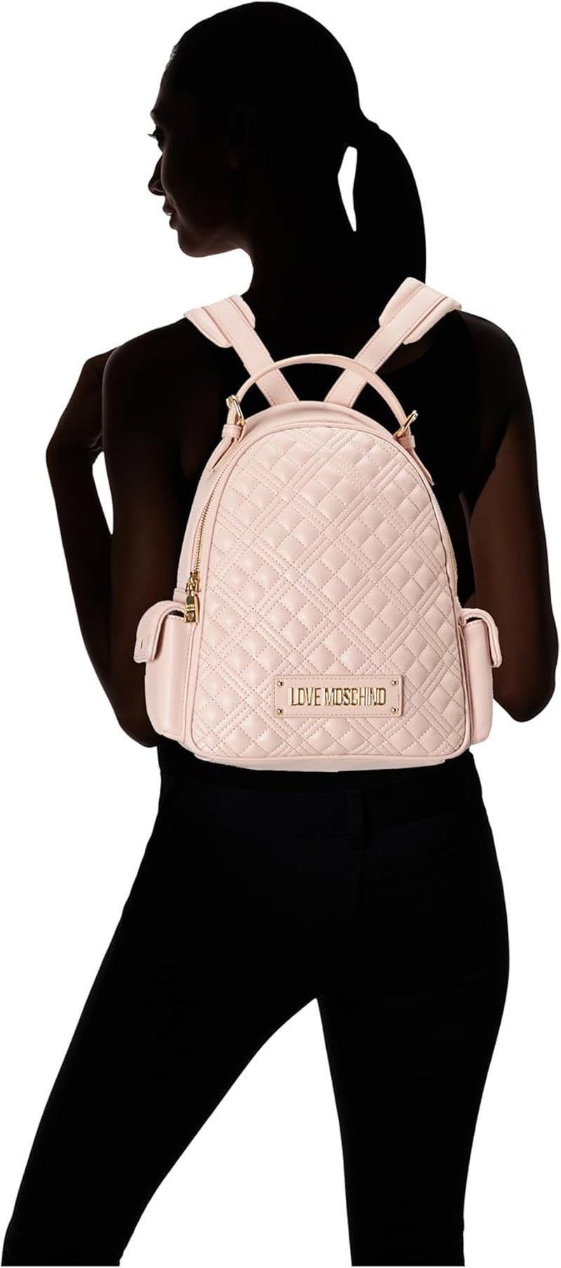 Mochila de mujer Love Moschino rosa Naty Shop Bolsos Mujer