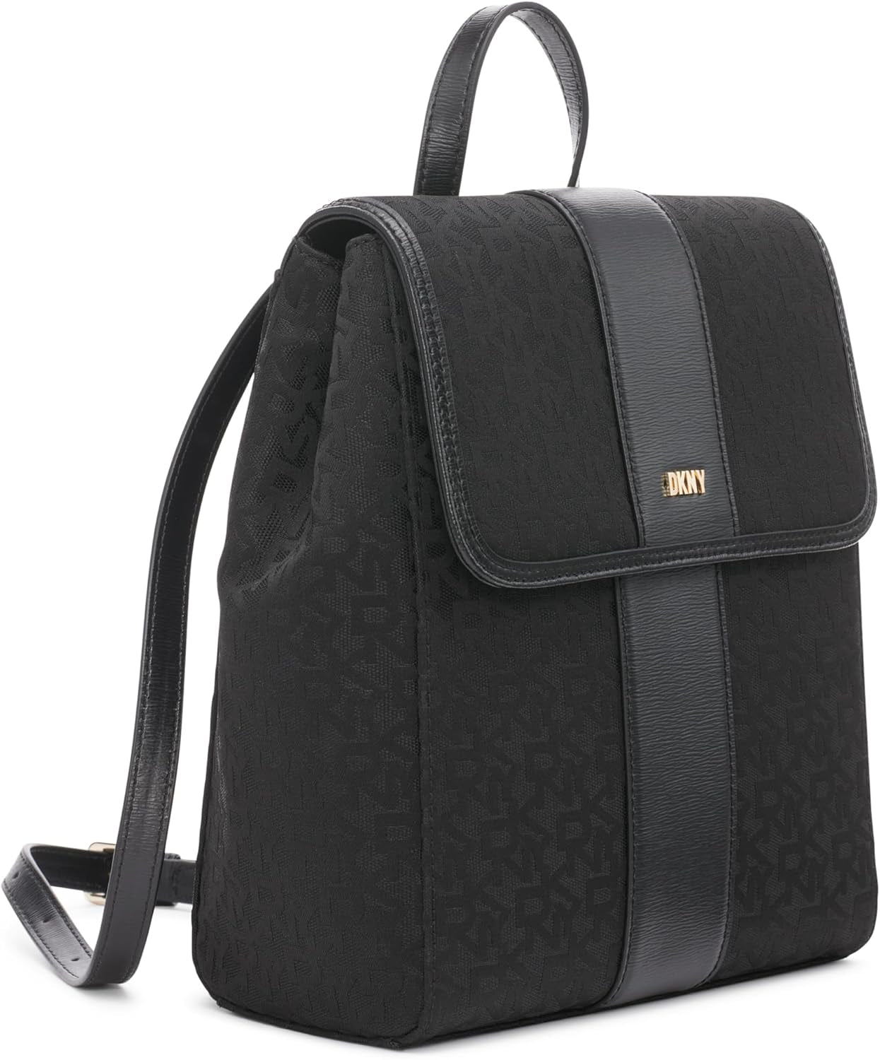 DKNY Mochila Everyday para mujer, Black Logo/Black Naty Shop Bolsos para mujer