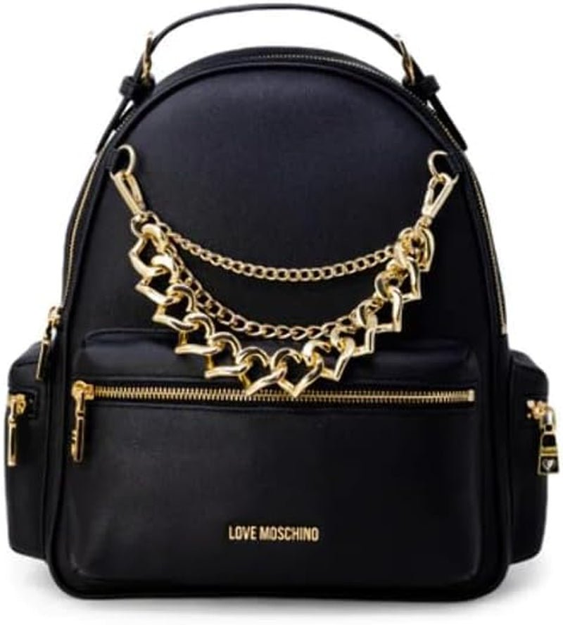 Mochila Love Moschino Ladies Jc4293pp0gkt0 Bolsos De Mujer Naty Shop Negro