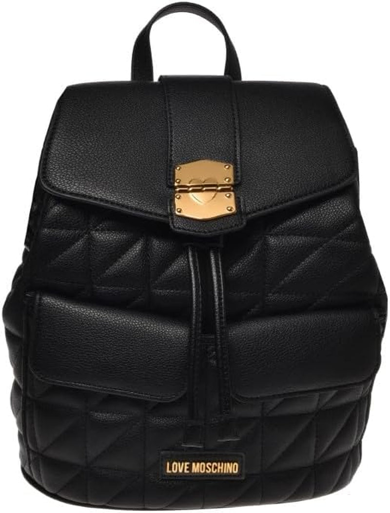 Mochila Love Moschino Mujer, Negro Bolsos Mujer Naty Shop Título predeterminado