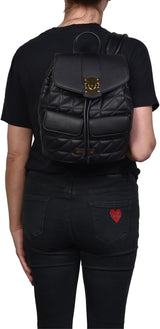 Mochila de mujer Love Moschino negra Naty Shop Bolsos Mujer