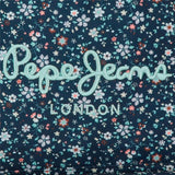Pepe Jeans Mochila escolar Alenka con carro, azul, 30 x 40 x 12 cm, poliéster, 14,4 l, azul, mochila escolar con carro Mochilas y carteras premium Naty Shop