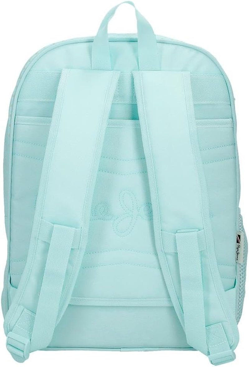 Mochila Escolar Pepe Jeans Dalma Mochila infantil fabricada en poliéster, tirantes ajustables anchos y ajustables, bolsillo frontal. De Joumma Bags Naty Compra mochilas y carteras premium