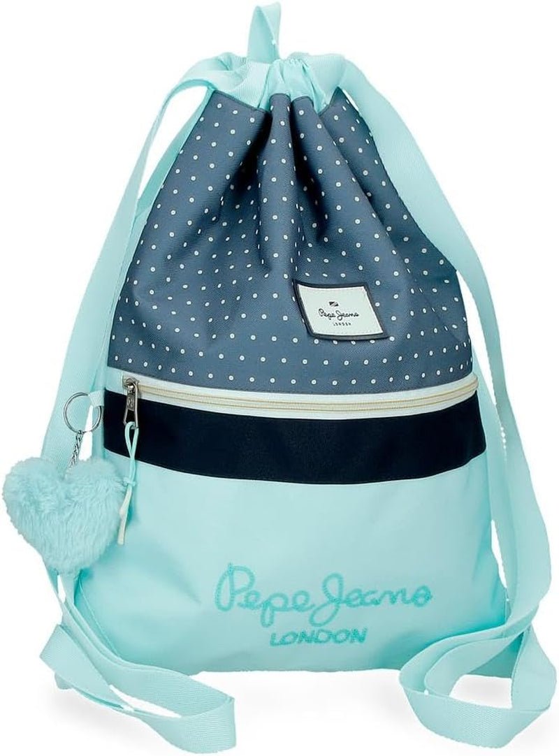 Mochila Escolar Pepe Jeans Dalma Mochila infantil fabricada en poliéster, tirantes ajustables anchos y regulables, bolsillo frontal. De Joumma Bolsos Mochilas y carteras premium Naty Shop Beutel Mit Kordelzug