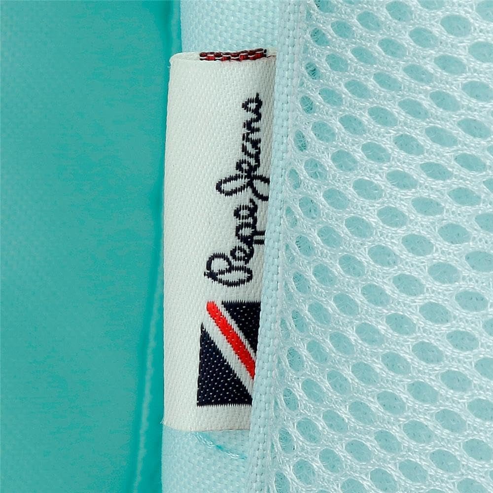 Mochila Escolar Pepe Jeans Dalma Mochila infantil fabricada en poliéster, tirantes ajustables anchos y ajustables, bolsillo frontal. De Joumma Bags Naty Compra mochilas y carteras premium