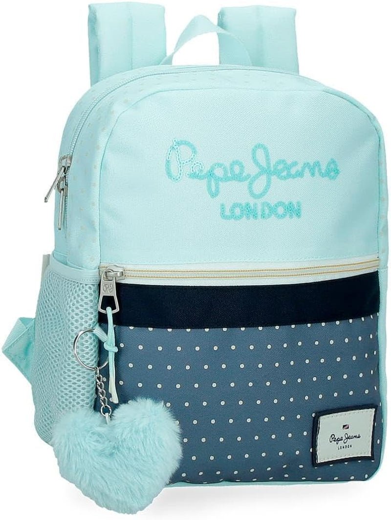 Mochila Escolar Pepe Jeans Dalma Mochila infantil fabricada en poliéster, tirantes ajustables anchos y regulables, bolsillo frontal. De Joumma Bolsos Mochilas y carteras premium Naty Shop Mochila Lässiger