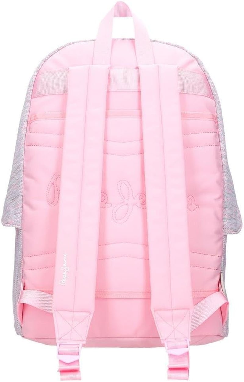 Pepe Jeans Mochila Escolar Miri, Rosa, 31 x 44 x 17,5 cm, Poliéster, 22,79 l, Rosa, Mochila Escolar Mochilas y carteras premium Naty Shop