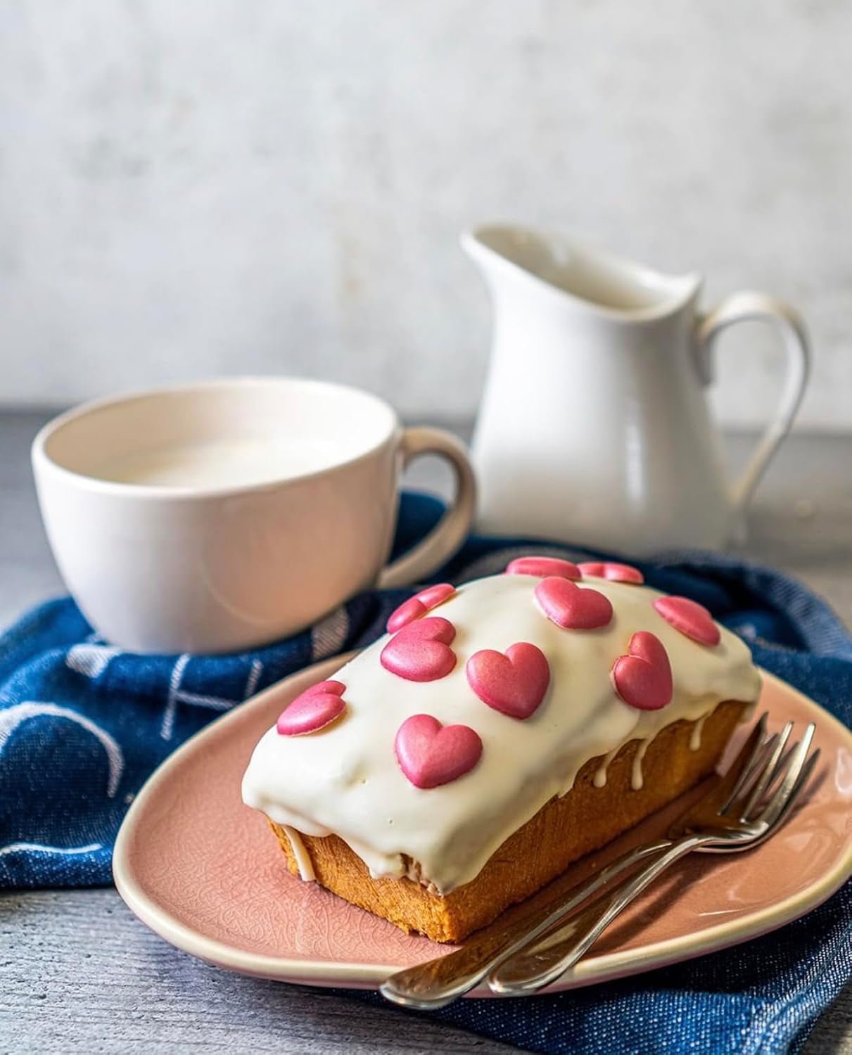 RUF Cake Glaze Bourbon Vainilla, 100g en bolsa, apto para microondas, para glasear y decorar galletas, muffins y tartas, sin gluten (pack de 4) Naty Shop Pasta de Azúcar