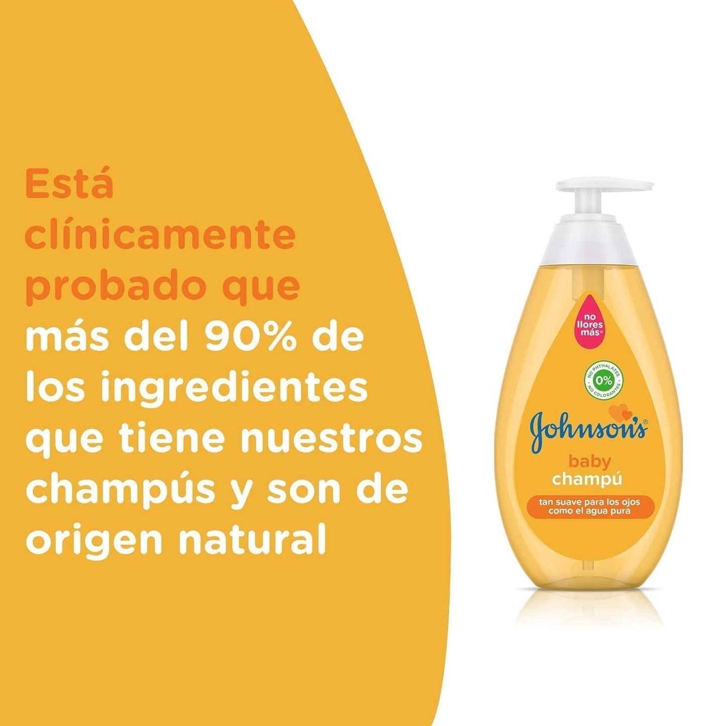 Champú - 3 x 500 ml Infantil - Baño y Cuidado Naty Shop