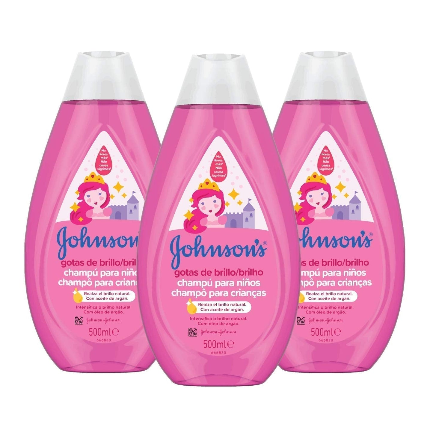 Champú Infantil - Baño y Cuidado de la Piel Naty Shop 500 ml (pack de 3) Suave.