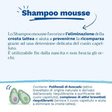 Champú mousse para costras de leche, cabello, bebés, niños, toda la familia - Ayuda a eliminar las costras de leche, limpieza suave, no pica (150ml) Infantil - Baño y Cuidado Naty Shop