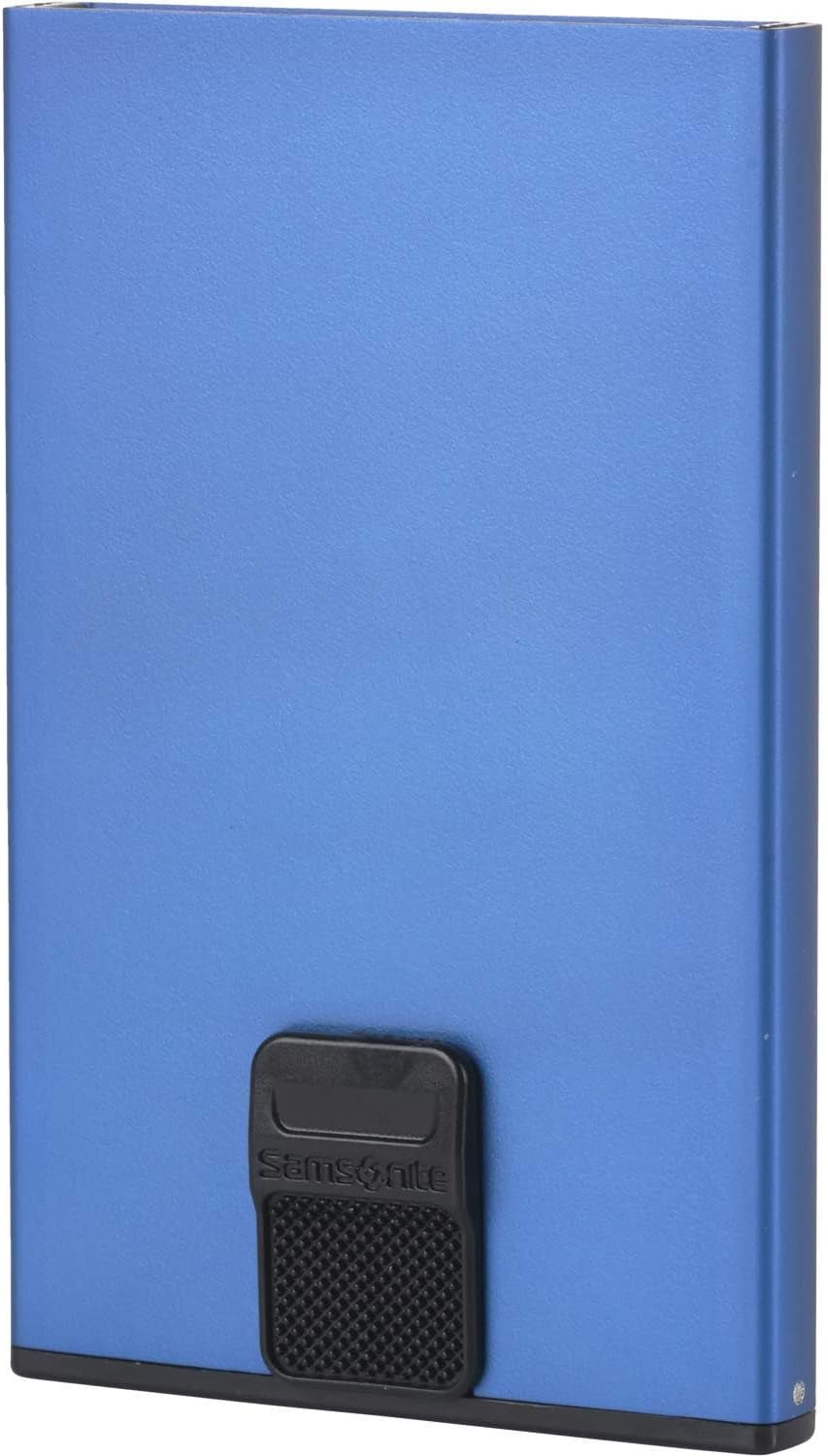 Samsonite Alu Fit SLG - Tarjetero, 10,2 cm, azul (True Blue) Carteras hombre Naty Shop True Blue