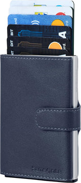 Samsonite Alu Fit SLG - Cartera, 10,2 cm, azul Carteras Hombre Naty Shop