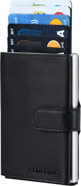 Samsonite Alu Fit SLG - Cartera, 10,2 cm, negro (black) Carteras hombre Naty Shop