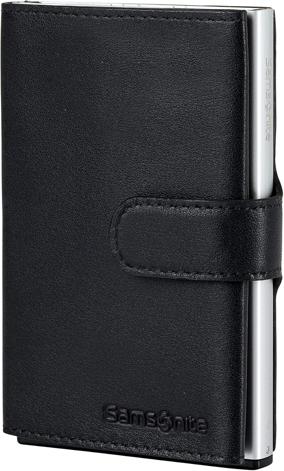 Samsonite Alu Fit SLG - Cartera, 10,2 cm, negro (black) Naty Shop Cartera hombre Negro 10,2 cm