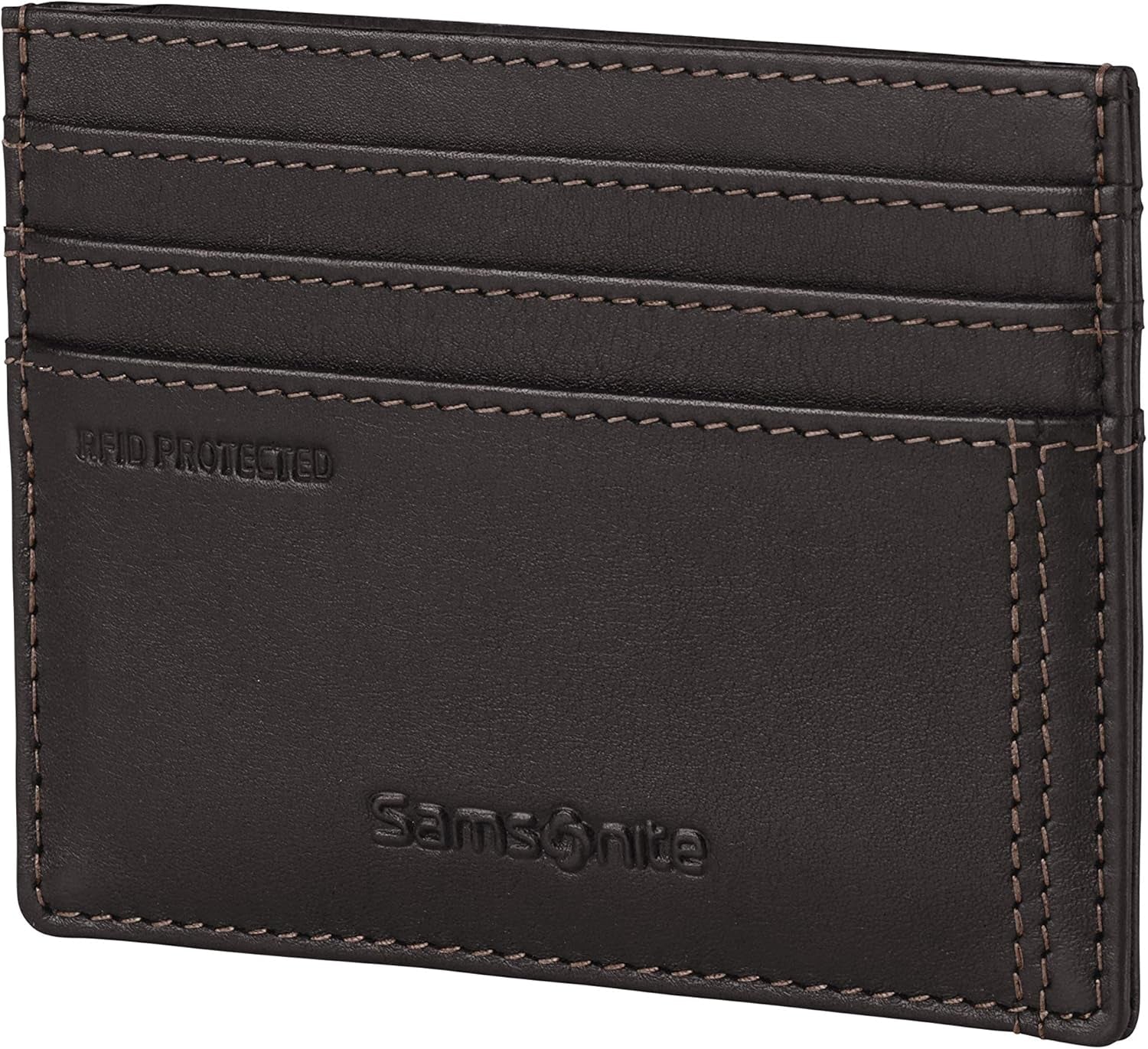 Accesorios de viaje Samsonite Attack 2 SLG - tarjetero tipo sobre, tarjetero (10 cm) Cartera hombre Naty Shop Marrón (Ebony Brown)