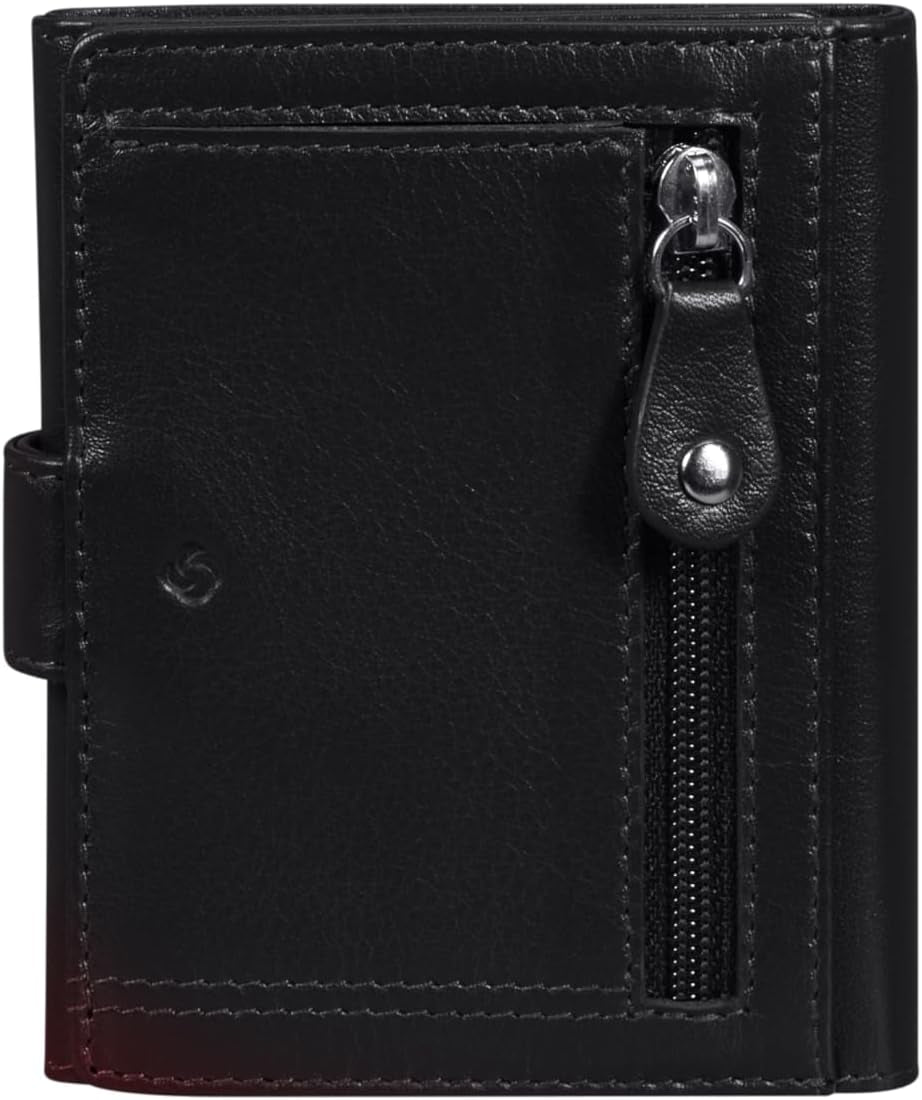 Samsonite Attack 2 SLG - Cartera, 10 cm, negro (Black) Carteras Hombre Naty Shop