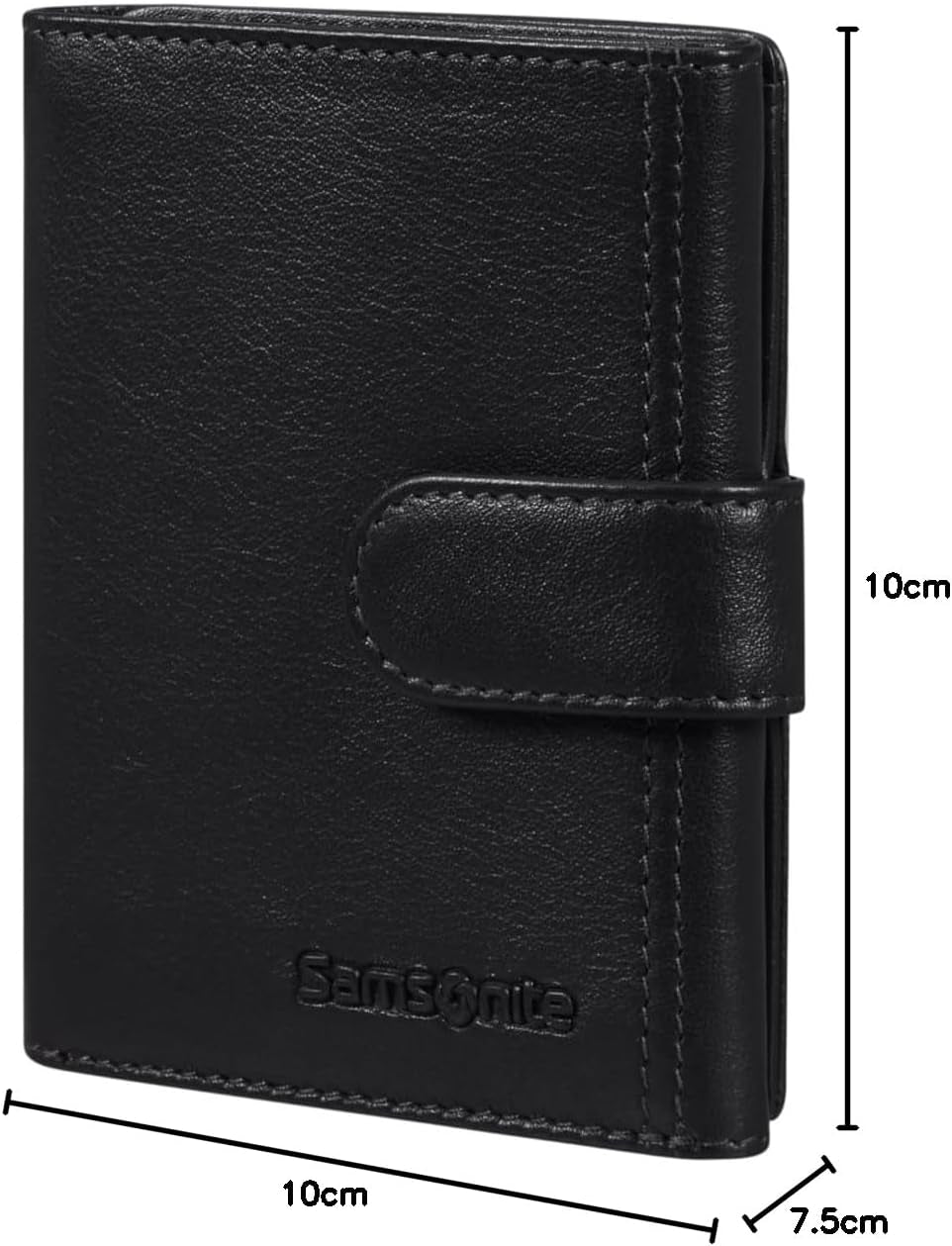 Samsonite Attack 2 SLG - Cartera, 10 cm, negro (Black) Carteras Hombre Naty Shop