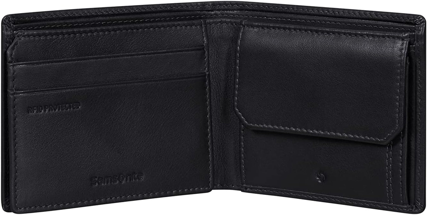 Samsonite Attack 2 SLG - Cartera, 10,5 cm, negro (black) Carteras Hombre Naty Shop