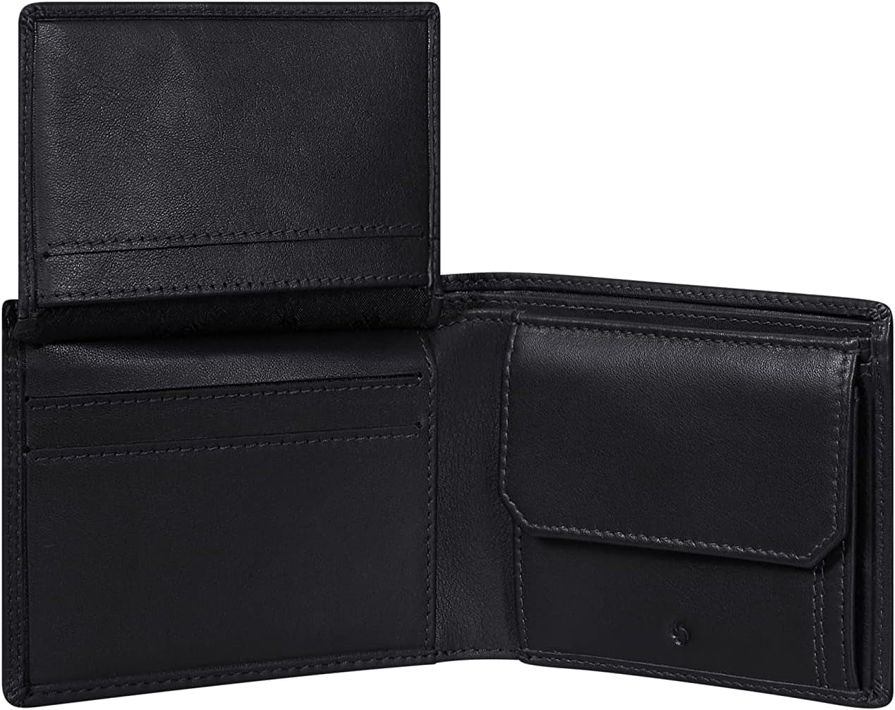 Samsonite Attack 2 SLG - Cartera, 10,5 cm, negro (black) Carteras Hombre Naty Shop