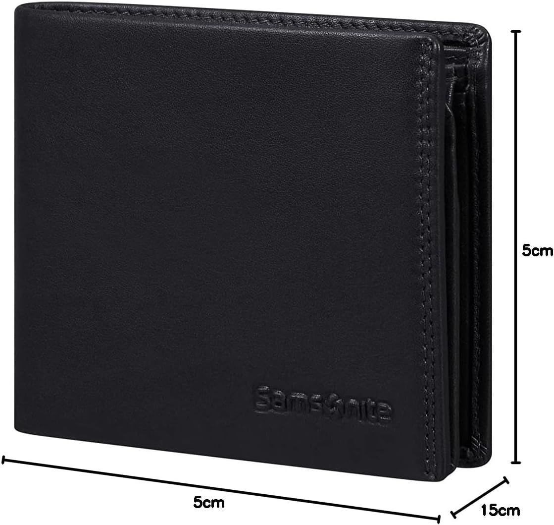 Samsonite Attack 2 SLG - Cartera, 10,5 cm, negro (black) Carteras Hombre Naty Shop