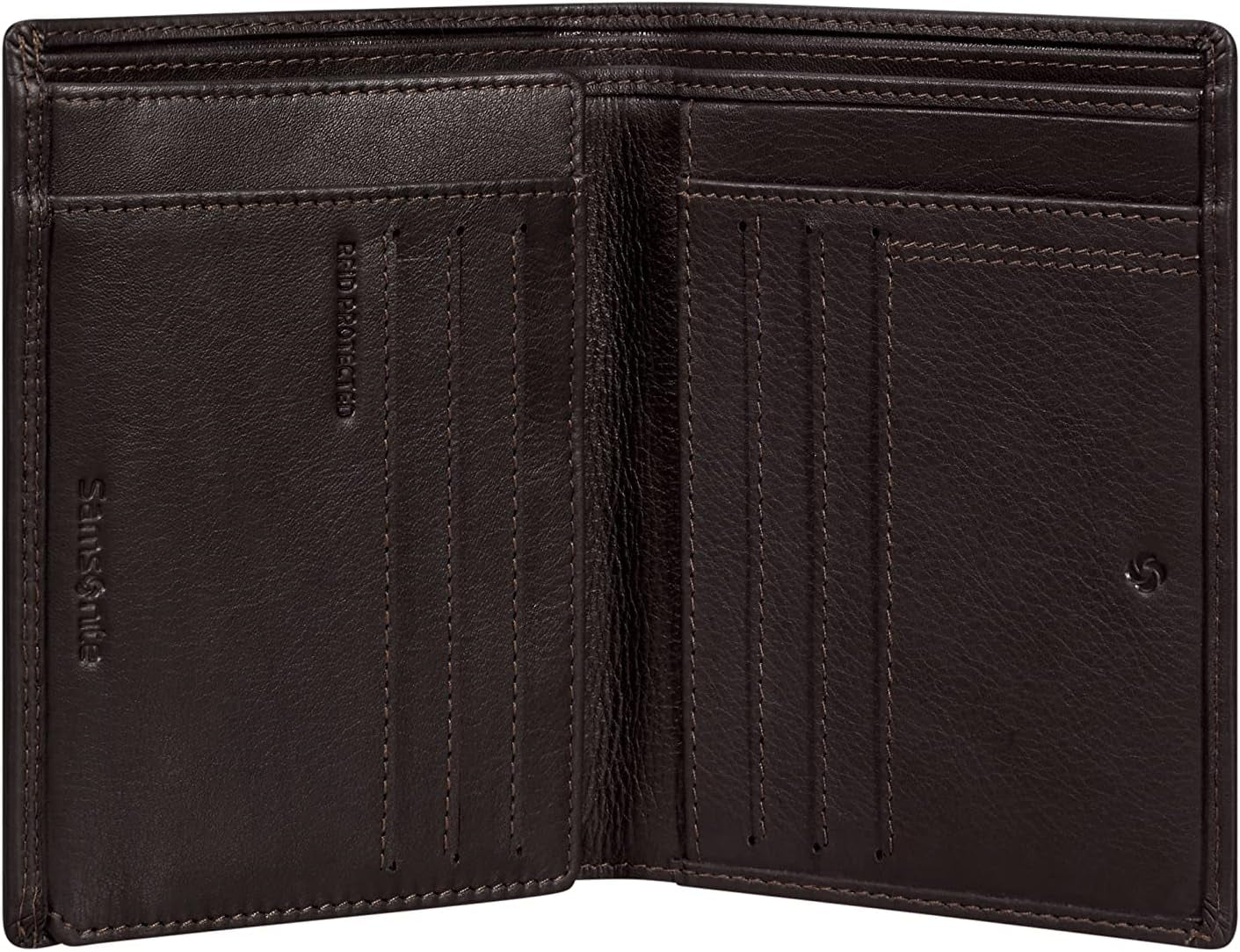 Samsonite Attack 2 SLG - Cartera, 12,5 cm, marrón (Ebony Brown) Carteras Hombre Naty Shop