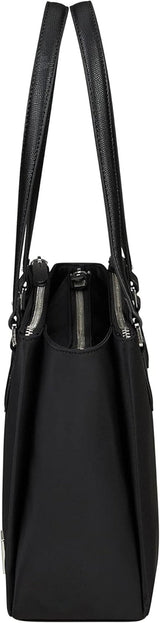 Samsonite Essentially Karissa - Bolso de hombro con 3 compartimentos, 34 cm, negro (black) Bolsos Mujer Naty Shop